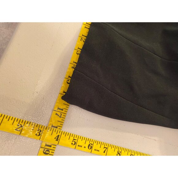 Vintage Alex Evenings Dress Formal Maxi Black Beaded Collar Sleeveless Size 6 - Picture 8 of 10